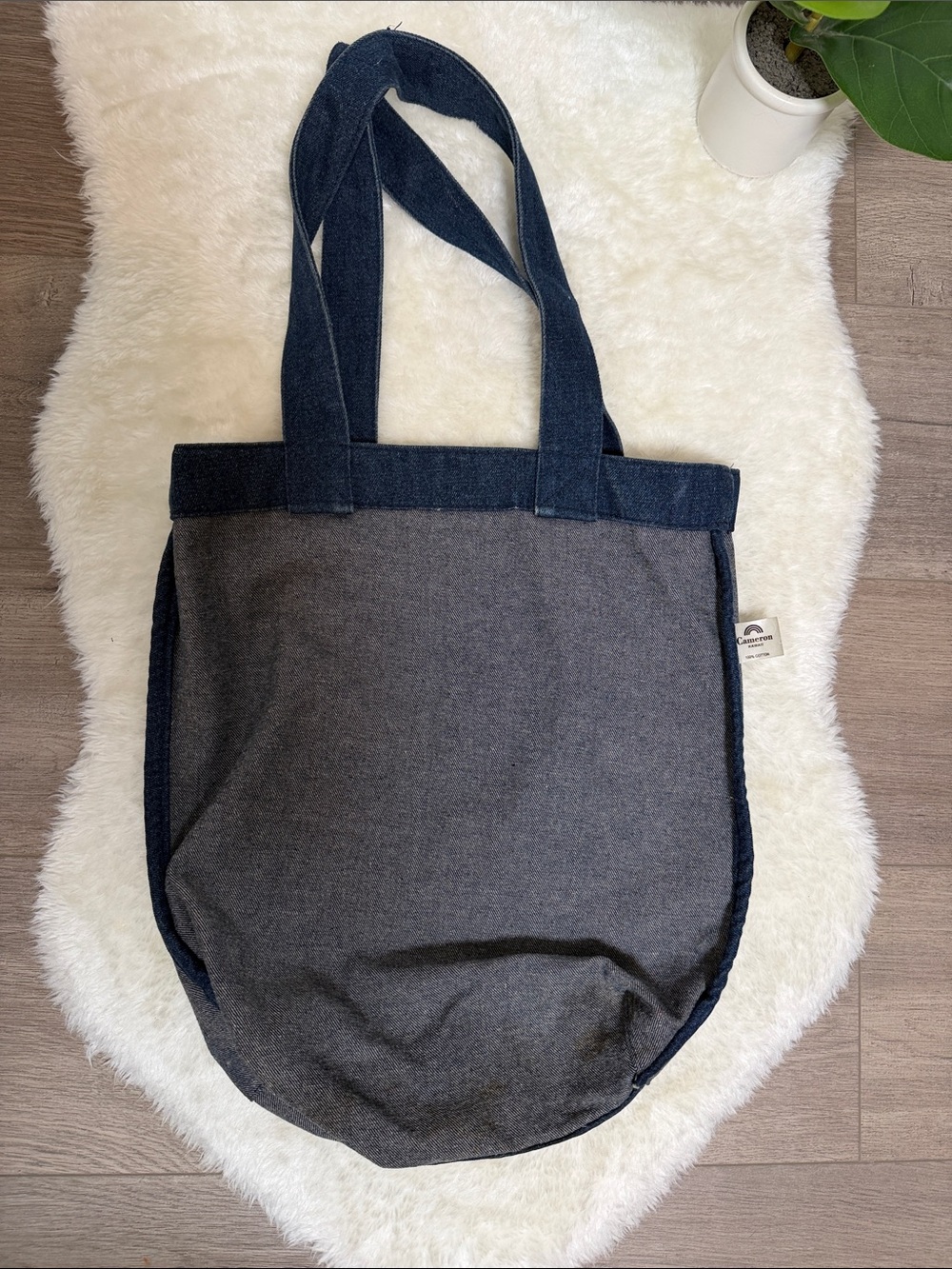 Bundle Mahalo Aloha Navy Tote with Hat - Picture 15 of 16